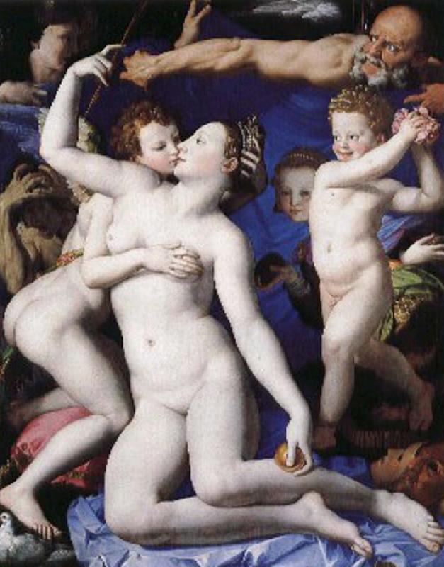 unknow artist Venus, Cupid, stupid and time Norge oil painting art